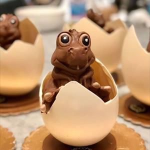 molde de chocolate Baby Benito T-Rex