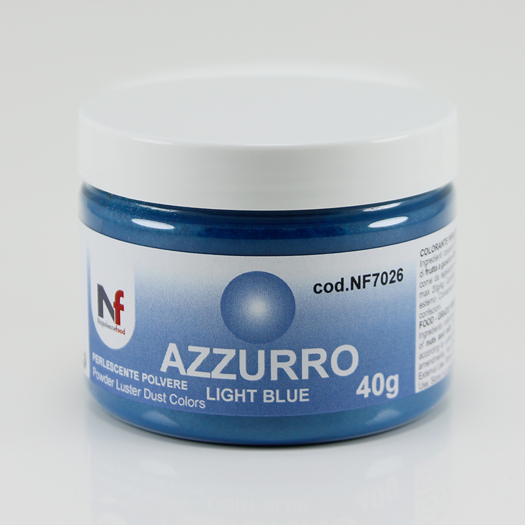 Azul Cielo Colorante alimentario metalizado en polvo 40g