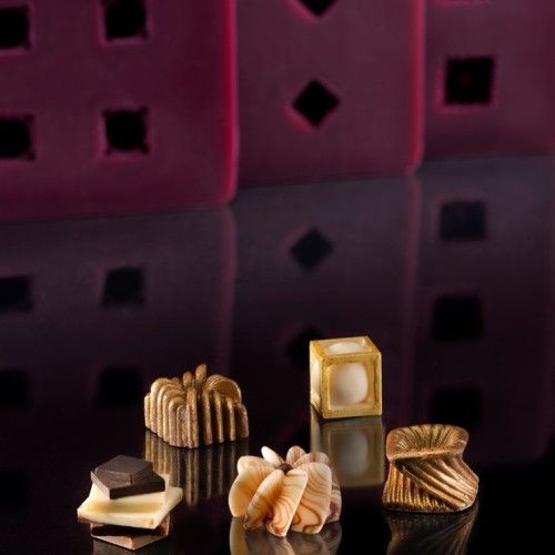 Moldes 3D para chocolates y pralines Linea Signorina Fantasia