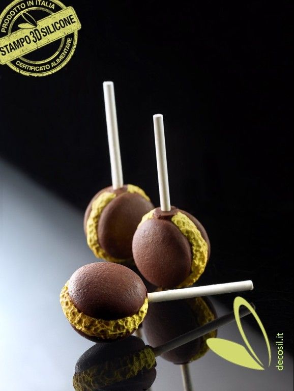 Macaron franceses pops molde