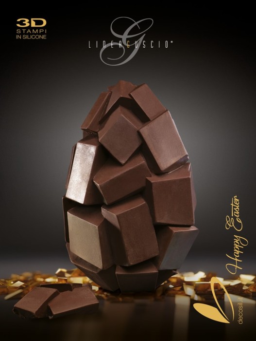 Cubos Molde LINEAGUSCIO Huevo de Pascua