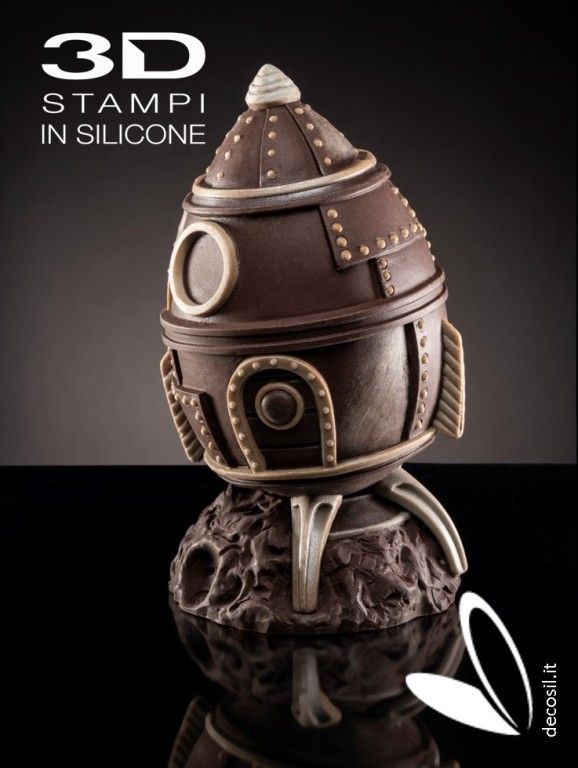Misil Molde LINEAGUSCIO Huevo de Pascua Misil Molde LINEAGUSCIO Huevo de Pascua
