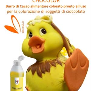 AMARILLO Manteca de cacao lista para su uso 200 g.