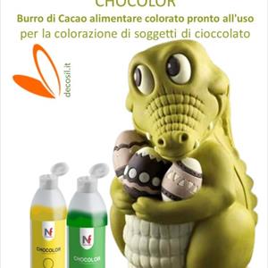 AMARILLO Manteca de cacao lista para su uso 200 g.