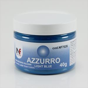 Azul Cielo Colorante alimentario metalizado en polvo 40g