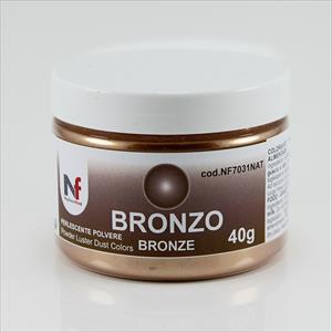 BRONCE Colorante alimentario metalizado en polvo 40 g.