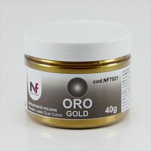 ORO BRILLANTE Colorante alimentario metalizado en polvo 40g