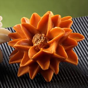 Molde de silicona flor de Dalia
