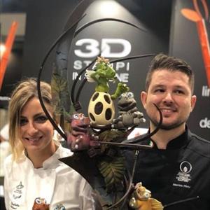molde de chocolate Baby Benito T-Rex