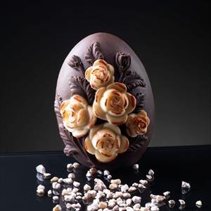 Molde Huevito Rosas