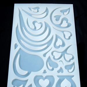Molde Tableta CORAZÓN Linea Malizia