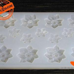 Molde Flores de Nochebuena