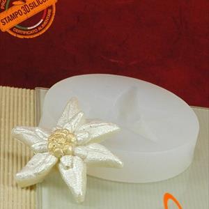 Molde Flor de Edelweiss