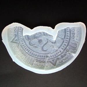 Molde Estela Azteca de medialuna
