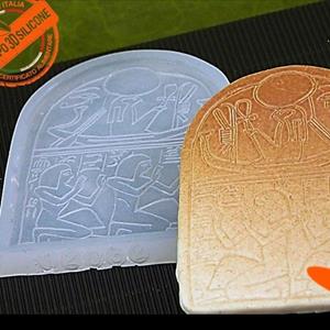 Tabla egipcia molde de silicona Dibujos egipcio 2