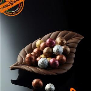 Base para Huevo de Pascua Hoja Grande molde