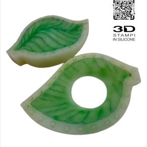 Base para Huevo de Pascua Hoja Grande molde