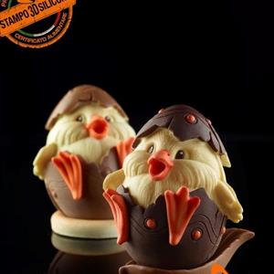 Molde Huevo Medio Pollito