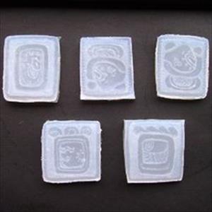Molde de siicona dibujo Maya kit 5 piezas