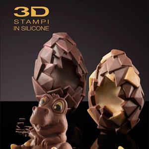 molde de chocolate Baby Benito T-Rex