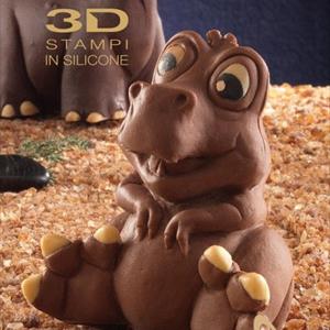 molde de chocolate Baby Benito T-Rex
