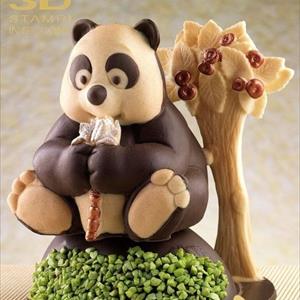 Oso Panda Aristo molde de silicona