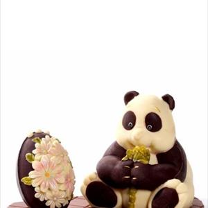 Oso Panda Aristo molde de silicona
