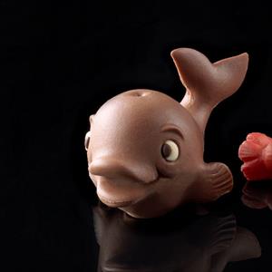 Ballena moldes de chocolate de los animales