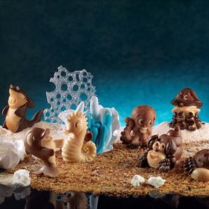 Medusa moldes animales para chocolate