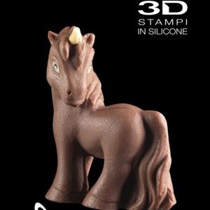 Unicornio Pequeño molde de chocolate
