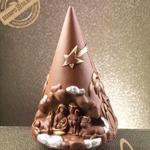 Pino de Chocolate Natividad Molde LINEAGUSCIO