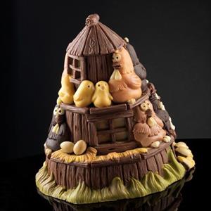 Gallinero Molde LINEAGUSCIO Campana de Pascua