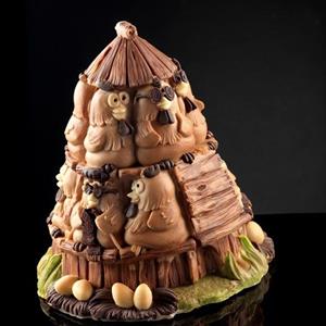 Gallinero Molde LINEAGUSCIO Campana de Pascua