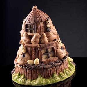 Gallinero Molde LINEAGUSCIO Campana de Pascua