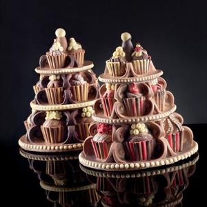 Cupcakes Molde LINEAGUSCIO Campana de Pascua