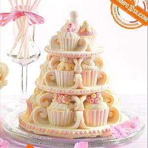 Cupcakes Molde LINEAGUSCIO Campana de Pascua
