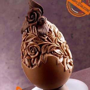 Rosas Molde LINEAGUSCIO Huevo de Pascua