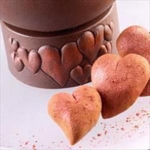 Molde Puerta Huevo Corazones