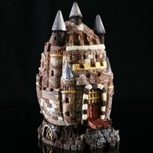 Molde huevo chocolate Castillo