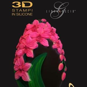 Orquideas molde de silicona LINEAGUSCIO Huevo