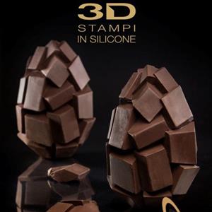 Cubos Molde LINEAGUSCIO Huevo de Pascua