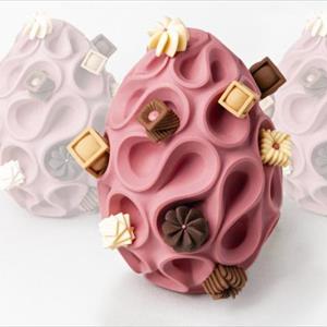 Cerámica Molde LINEAGUSCIO Huevo de Pascua