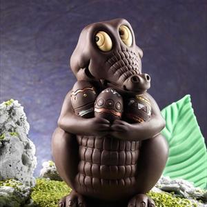 Cocodrilo Molde LINEAGUSCIO Huevo grande de Pascua