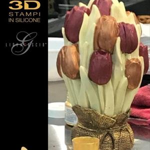 Tulipanes Molde LINEAGUSCIO Huevo Grande de Pascua