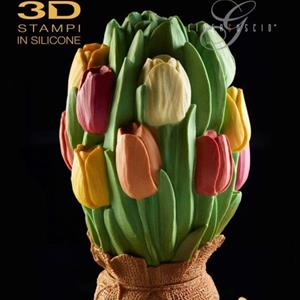 Tulipanes Molde LINEAGUSCIO Huevo Grande de Pascua