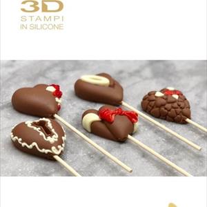 Corazones cake pops decoStick