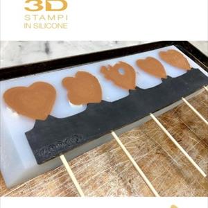 Corazones cake pops decoStick