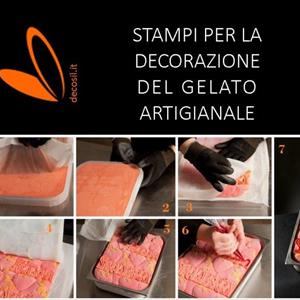 Molde Tablet Helado de Fresa
