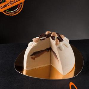 Molde Zuccotto de torta helada Ciocco Avellanas