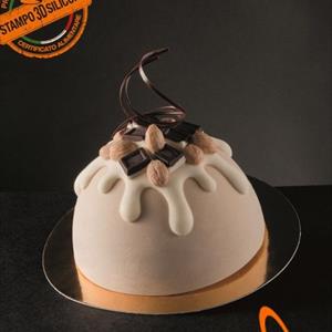 Molde Zuccotto de torta helada Ciocco Avellanas